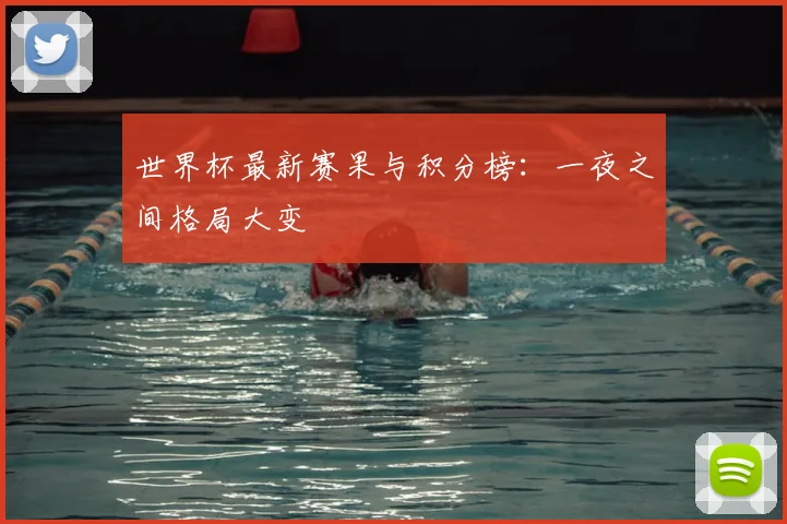 世界杯最新赛果与积分榜:一夜之间格局大变